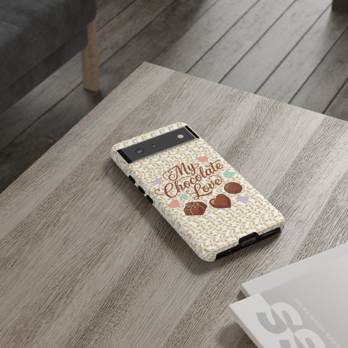Phone Case — "My Chocolate Love" Decorative Protective Cover