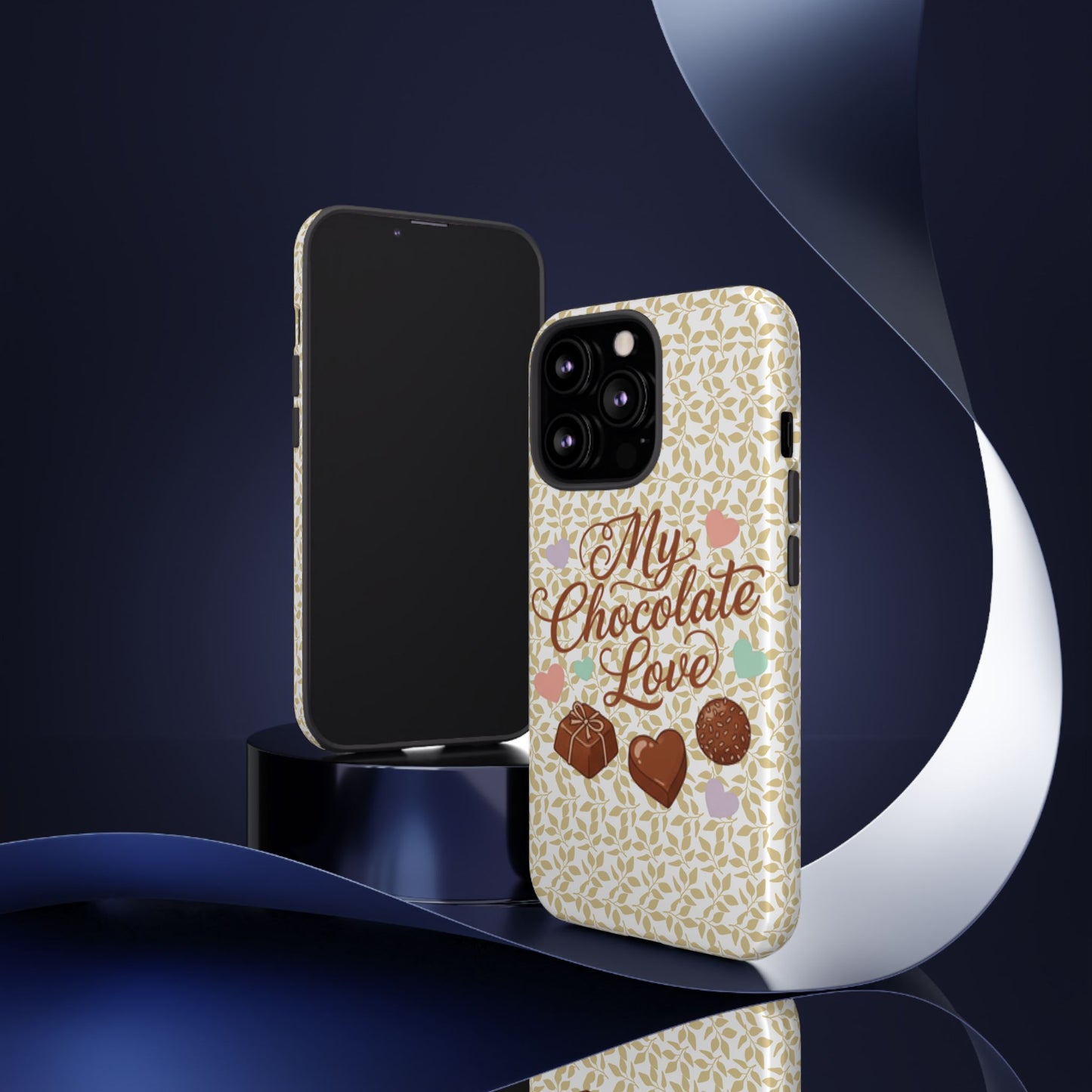 Phone Case — "My Chocolate Love" Decorative Protective Cover