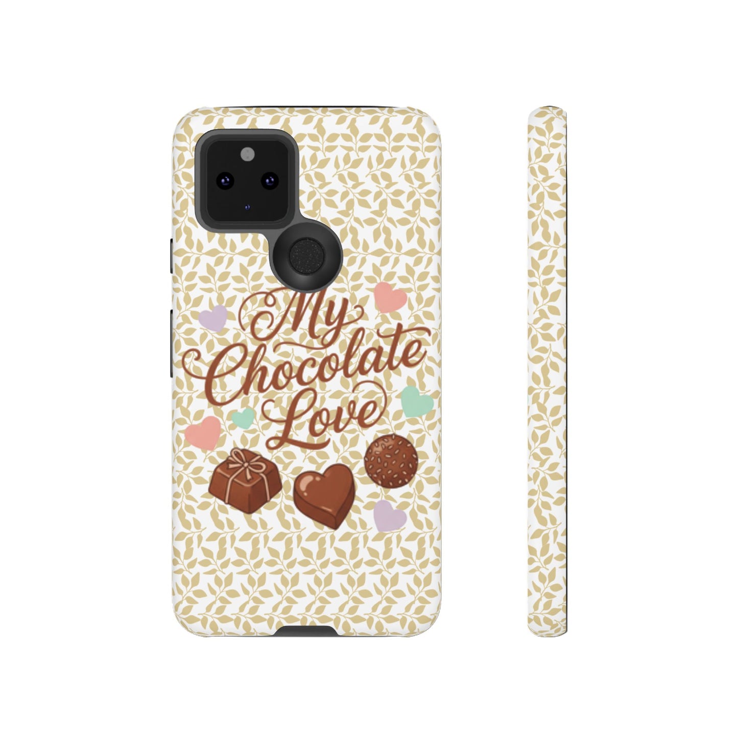 Phone Case — "My Chocolate Love" Decorative Protective Cover