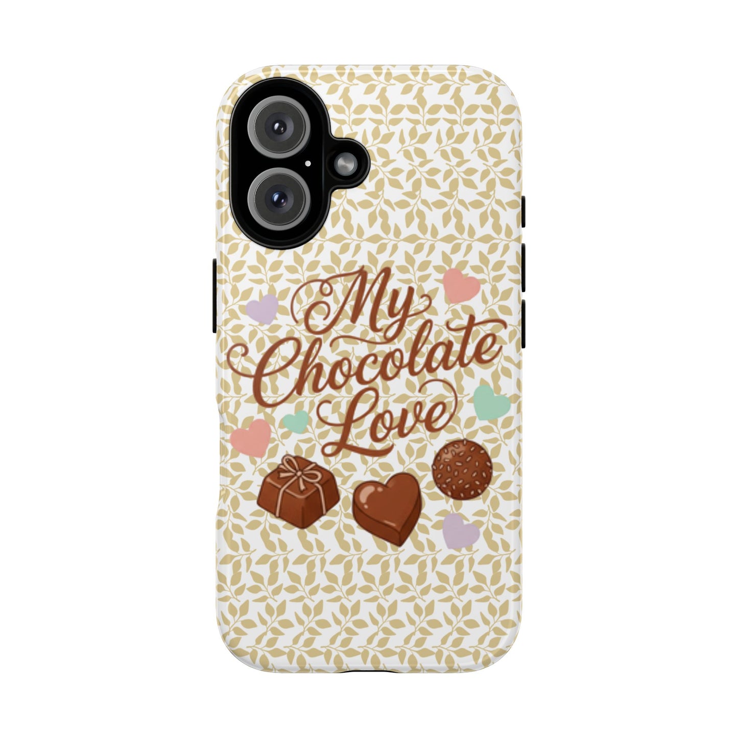 Phone Case — "My Chocolate Love" Decorative Protective Cover
