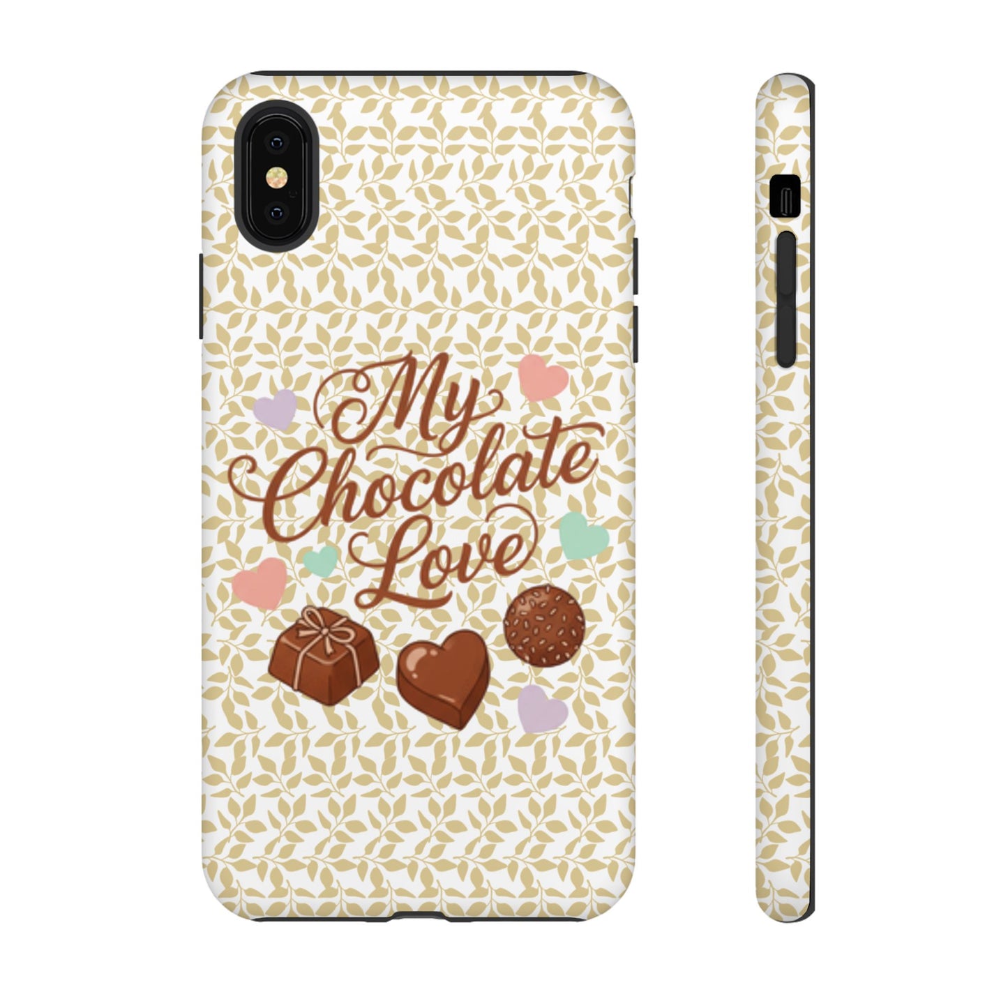 Phone Case — "My Chocolate Love" Decorative Protective Cover
