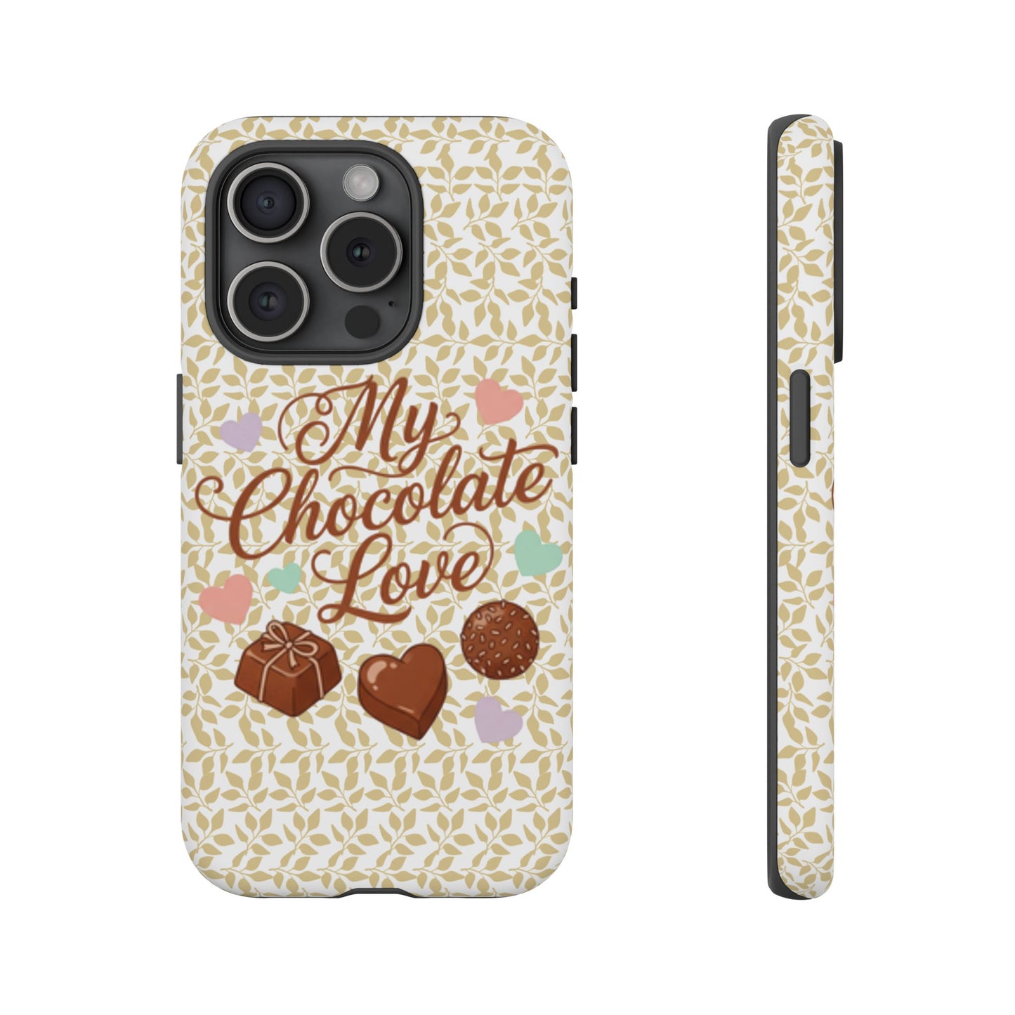 Phone Case — "My Chocolate Love" Decorative Protective Cover