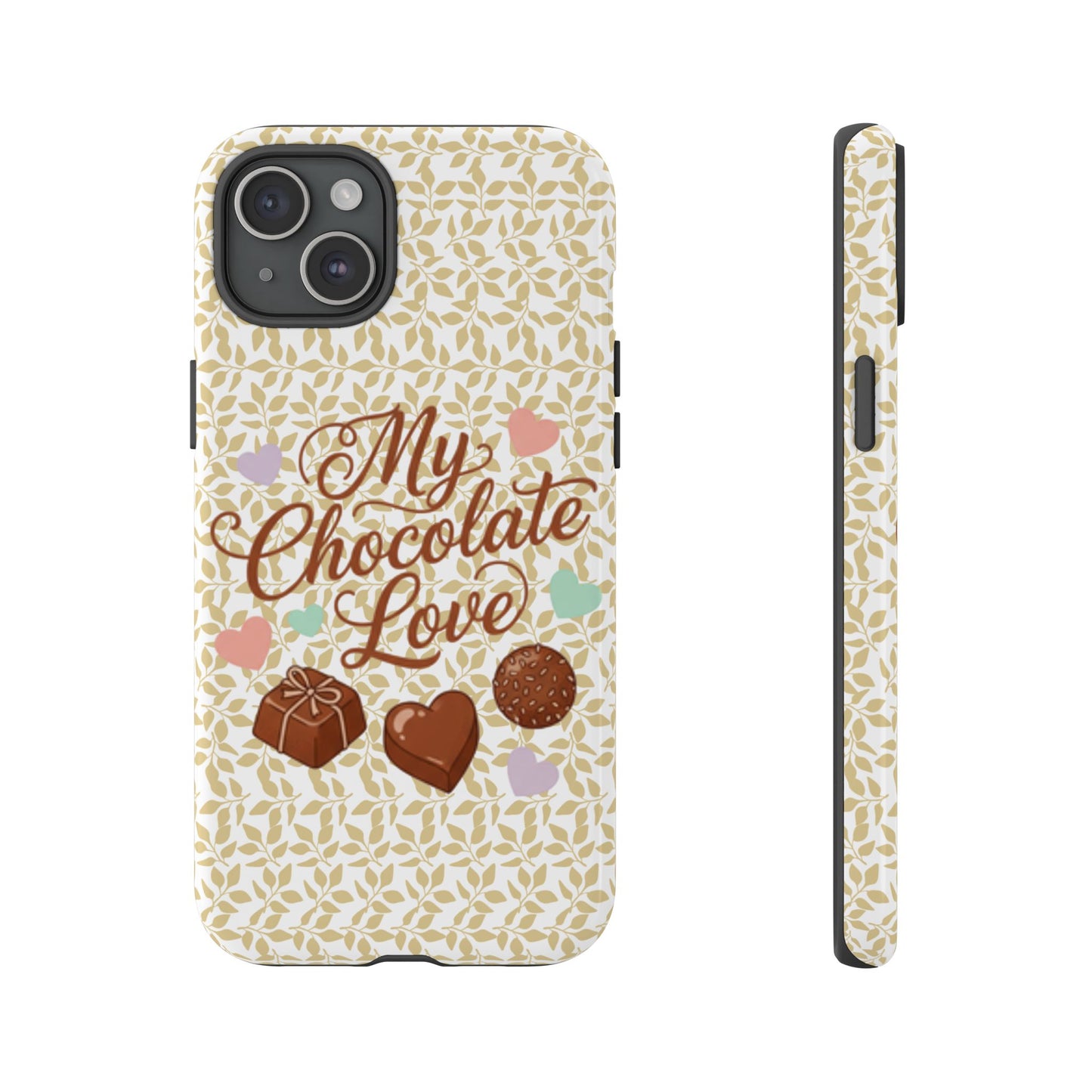 Phone Case — "My Chocolate Love" Decorative Protective Cover
