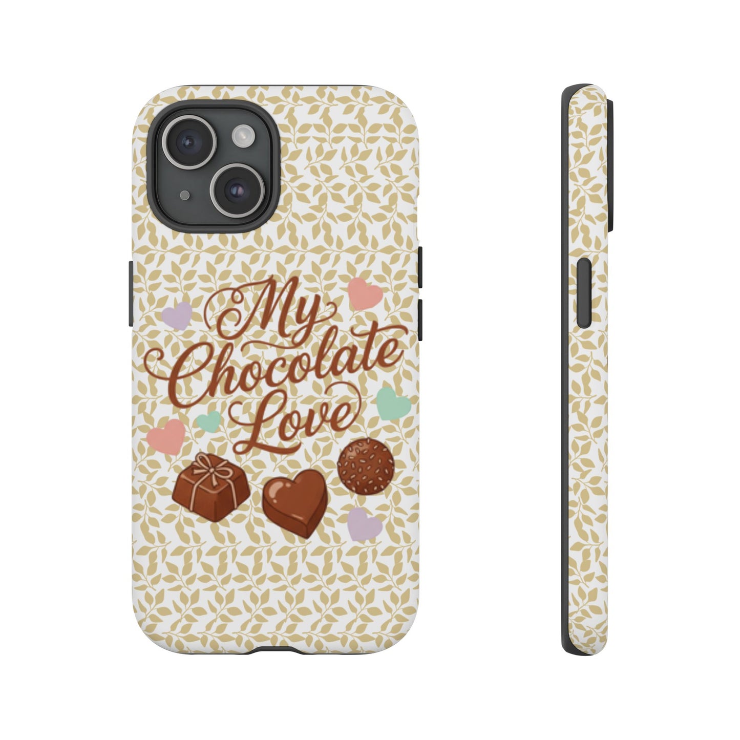 Phone Case — "My Chocolate Love" Decorative Protective Cover