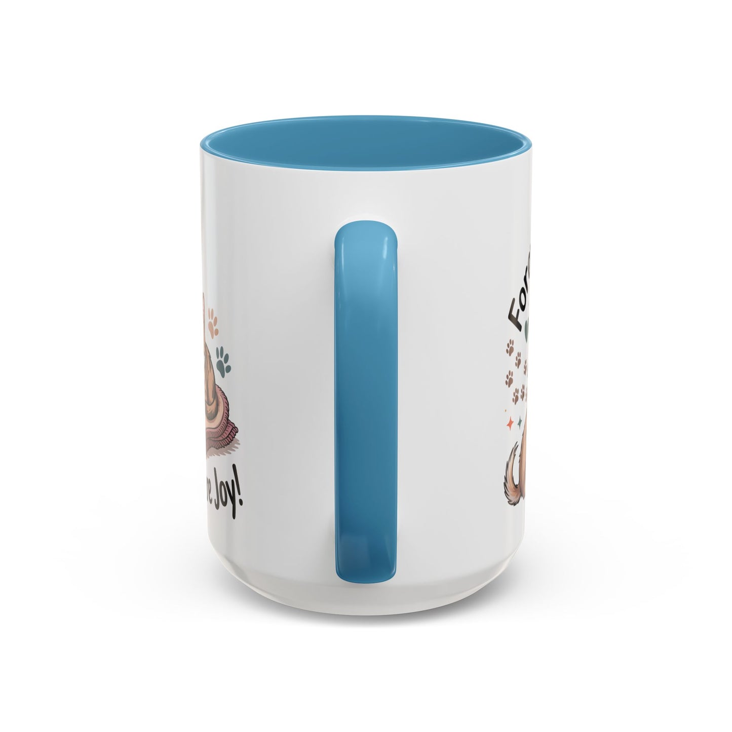 Pet Lovers Accent Coffee Mug — Cute Animal Lover Gift (11/15oz)