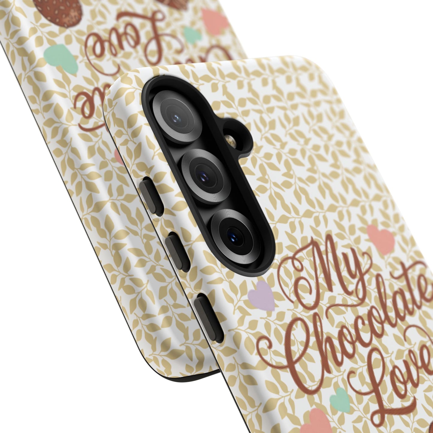 Phone Case — "My Chocolate Love" Decorative Protective Cover