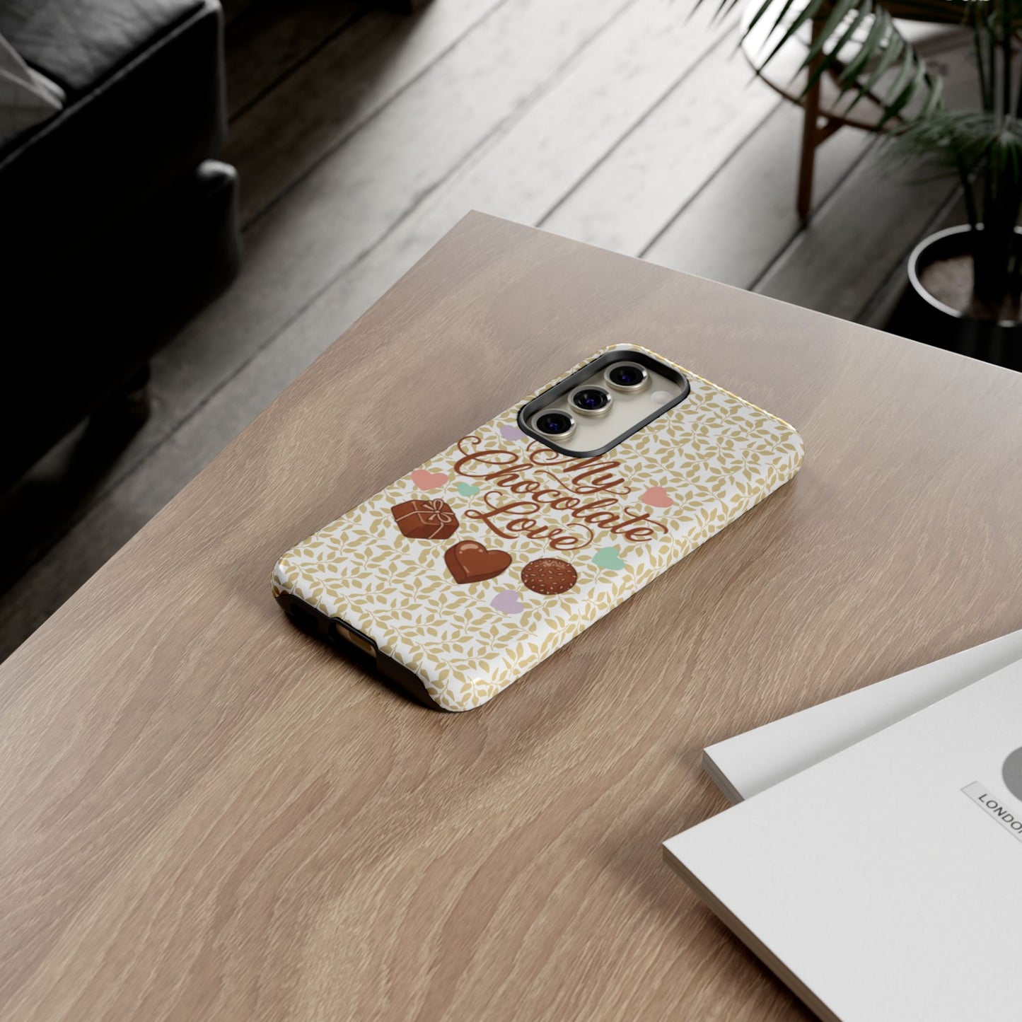 Phone Case — "My Chocolate Love" Decorative Protective Cover
