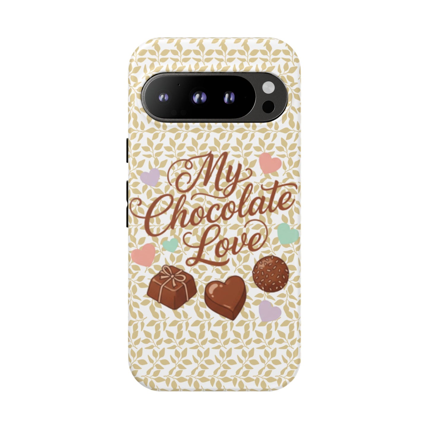 Phone Case — "My Chocolate Love" Decorative Protective Cover