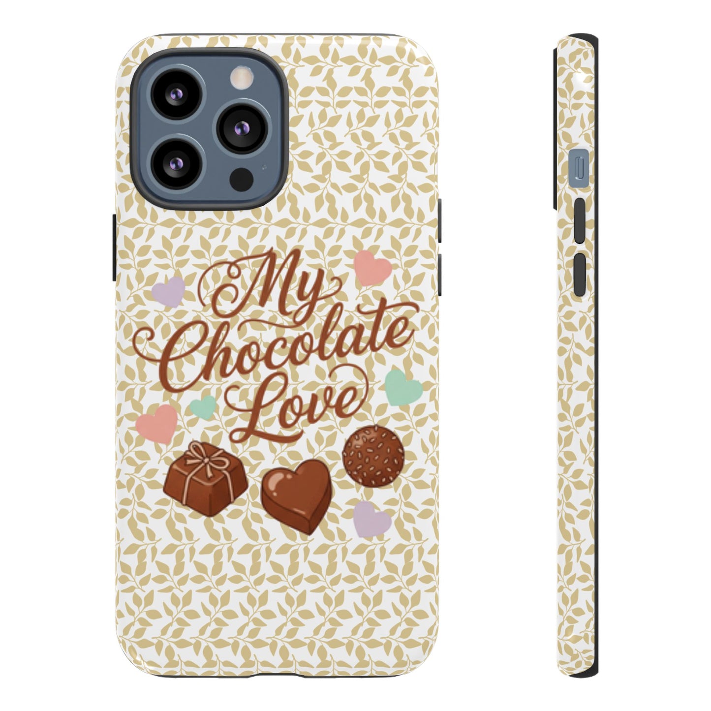 Phone Case — "My Chocolate Love" Decorative Protective Cover