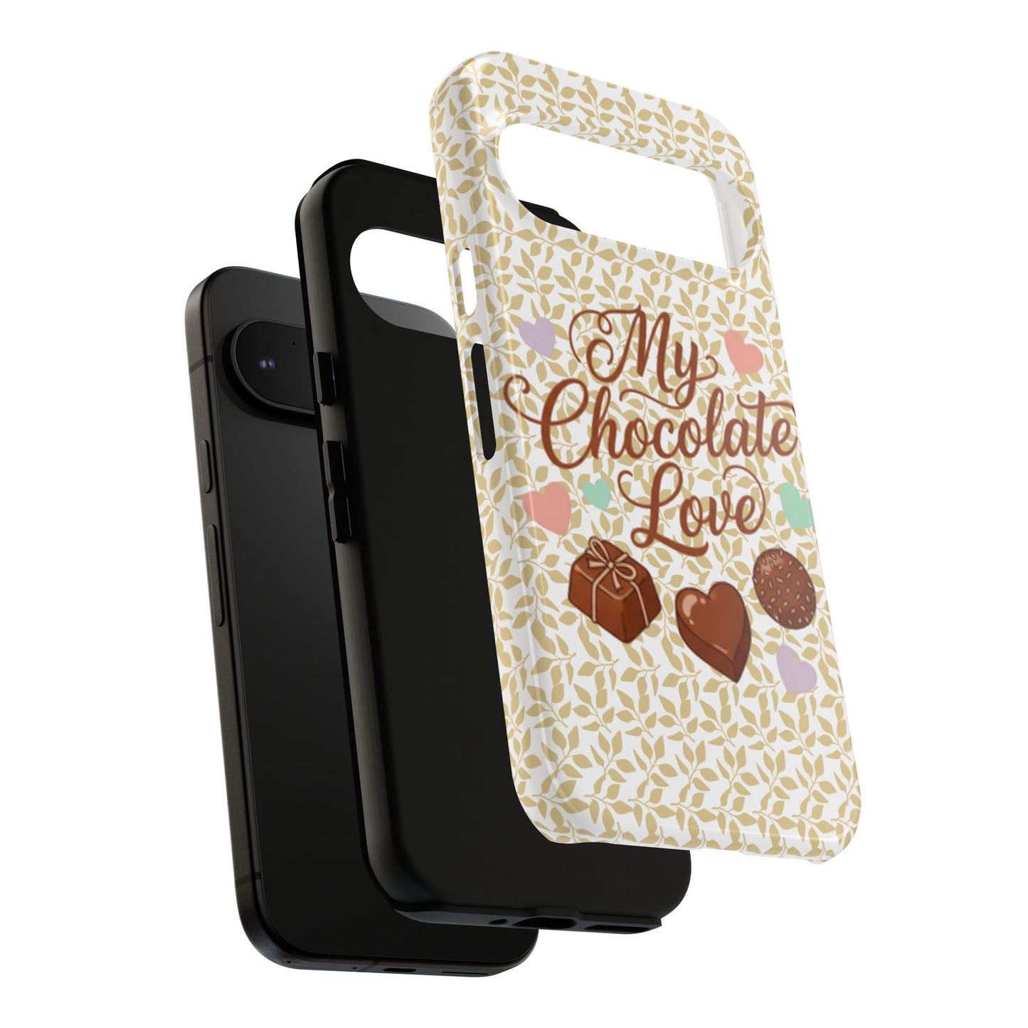 Phone Case — "My Chocolate Love" Decorative Protective Cover