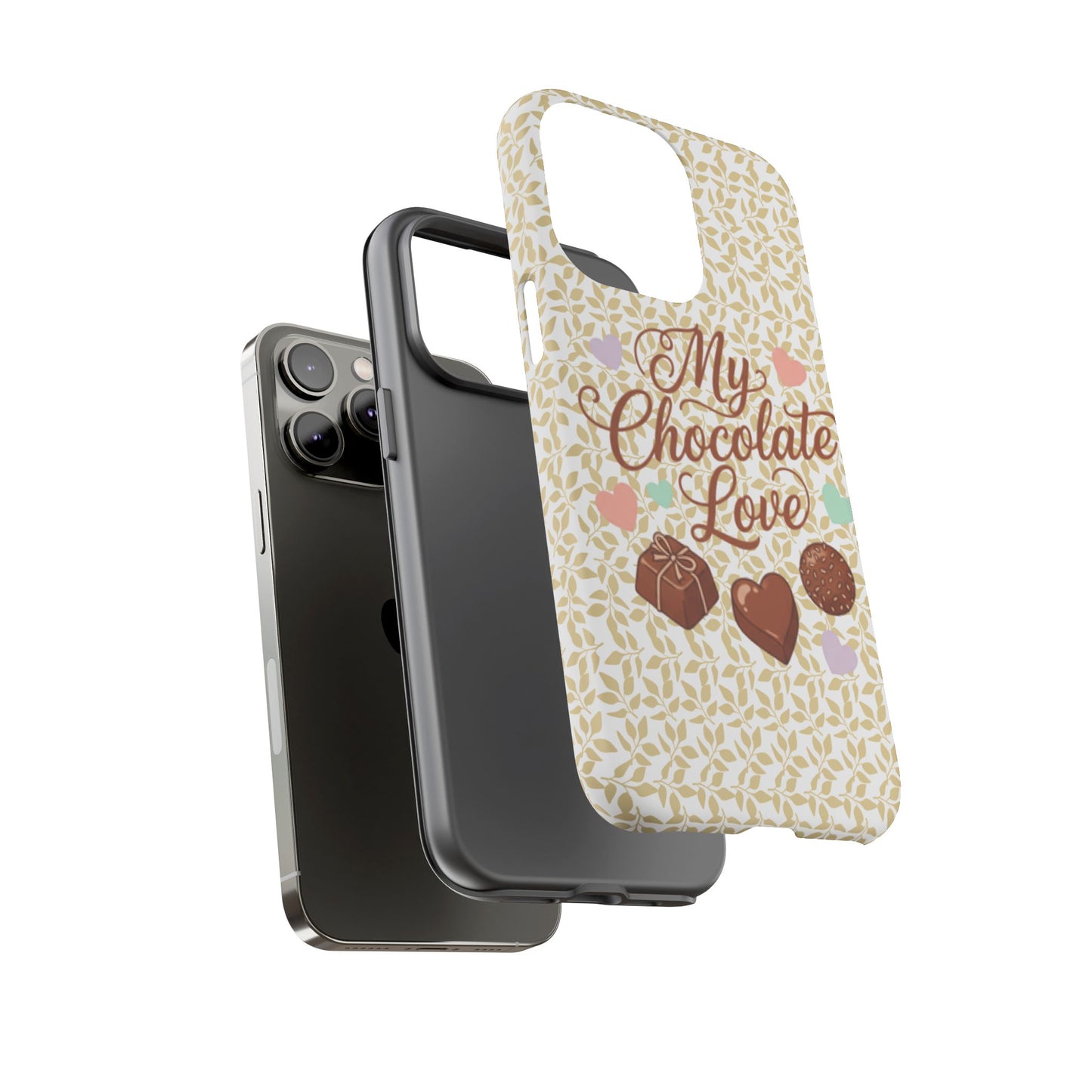 Phone Case — "My Chocolate Love" Decorative Protective Cover
