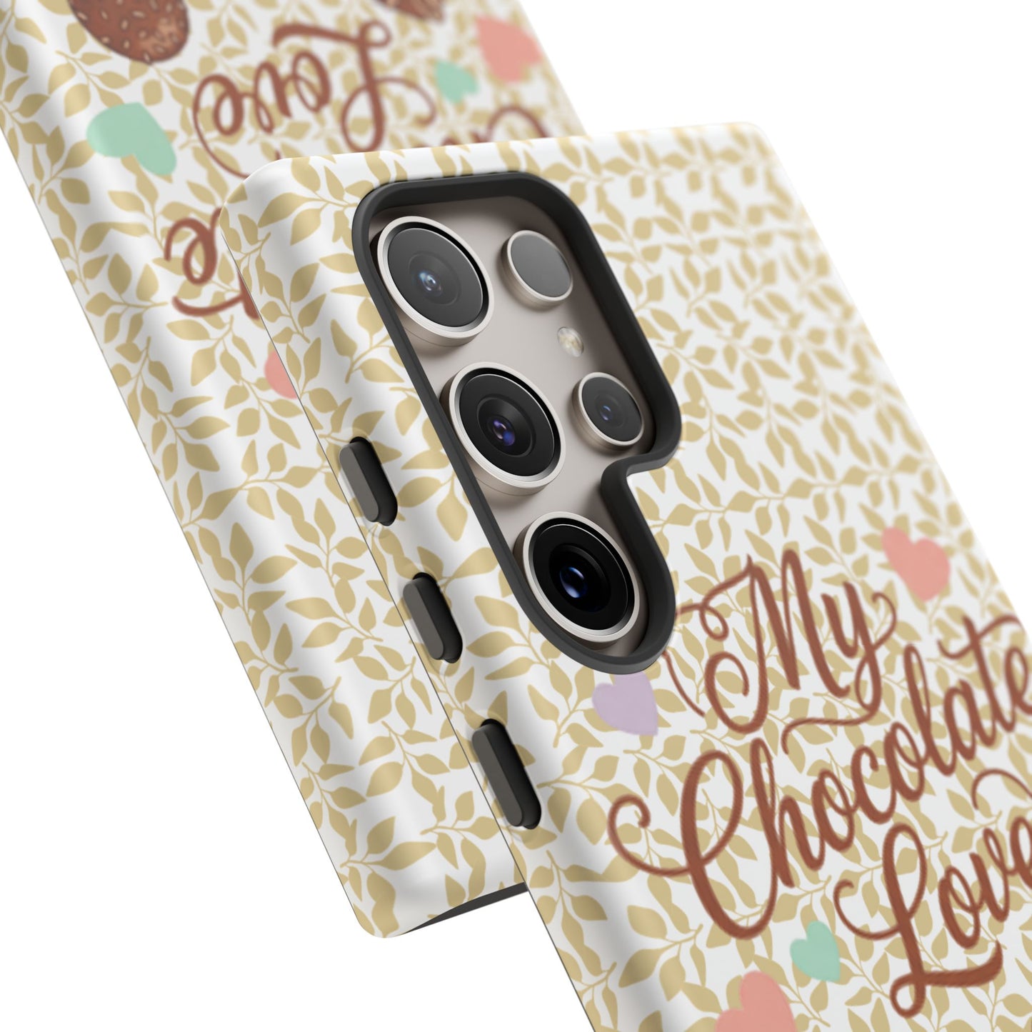 Phone Case — "My Chocolate Love" Decorative Protective Cover