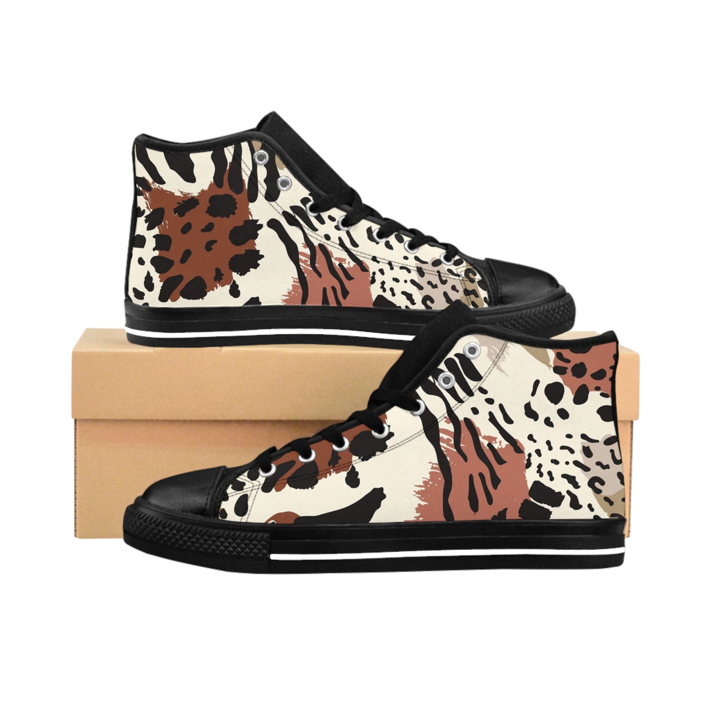 Concrete Jungle: Exotic Animal Print Kicks