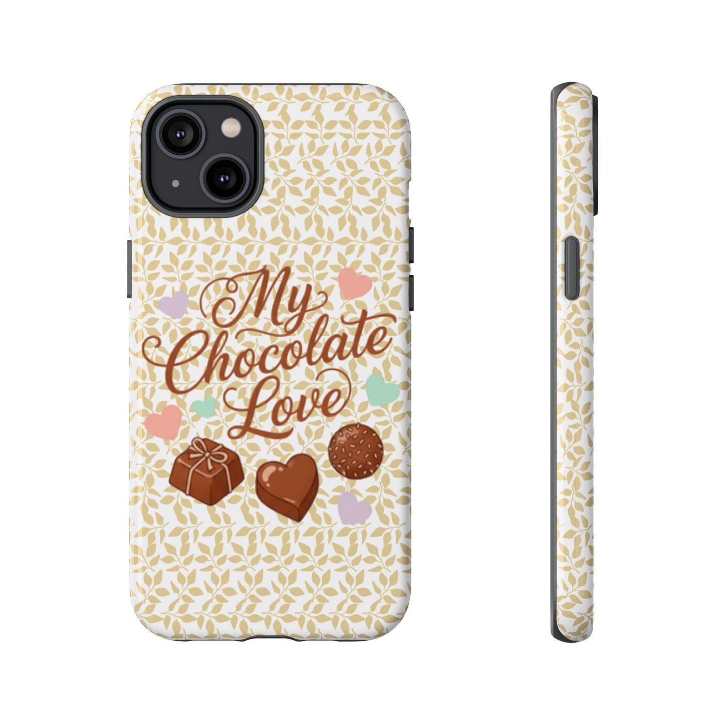 Phone Case — "My Chocolate Love" Decorative Protective Cover