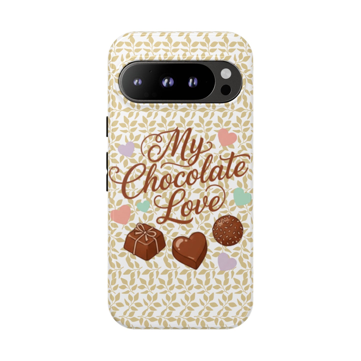 Phone Case — "My Chocolate Love" Decorative Protective Cover