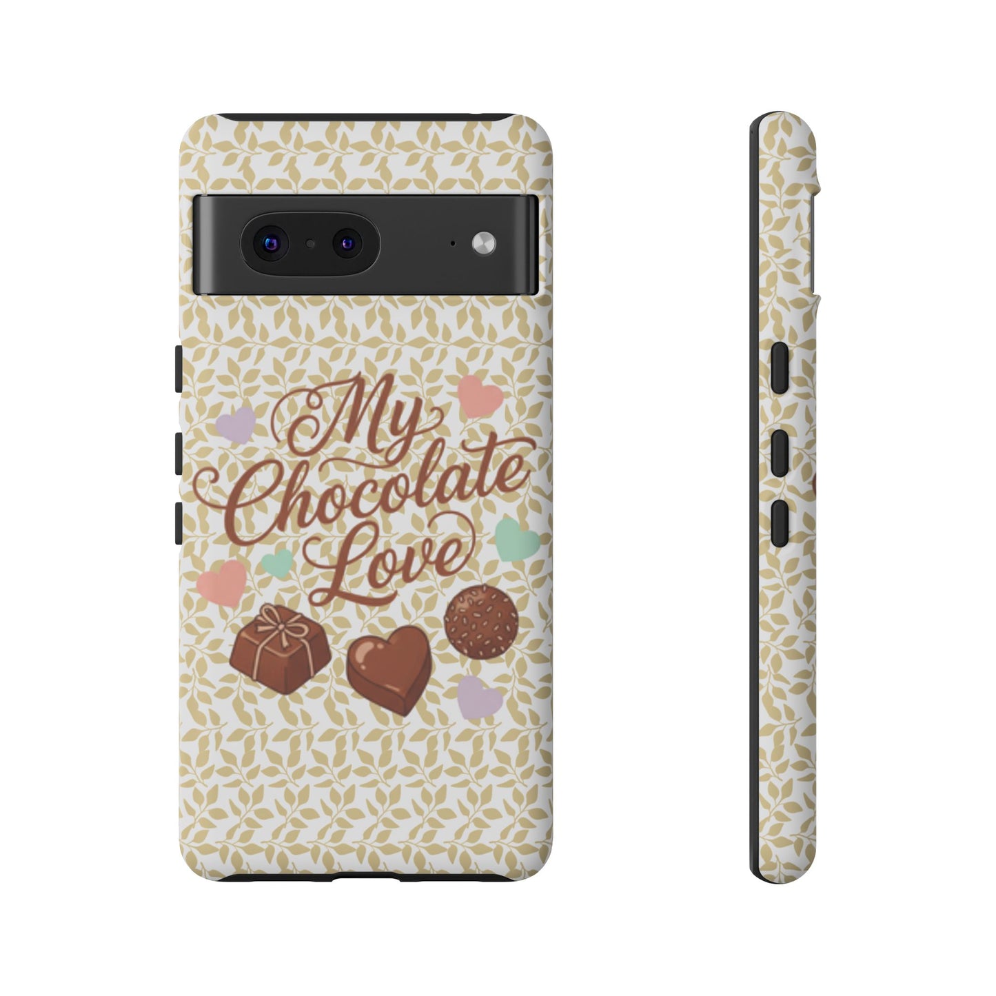 Phone Case — "My Chocolate Love" Decorative Protective Cover