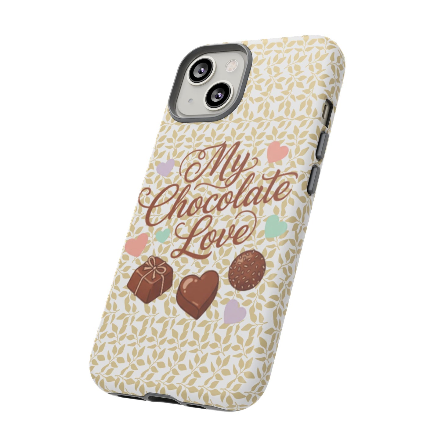 Phone Case — "My Chocolate Love" Decorative Protective Cover