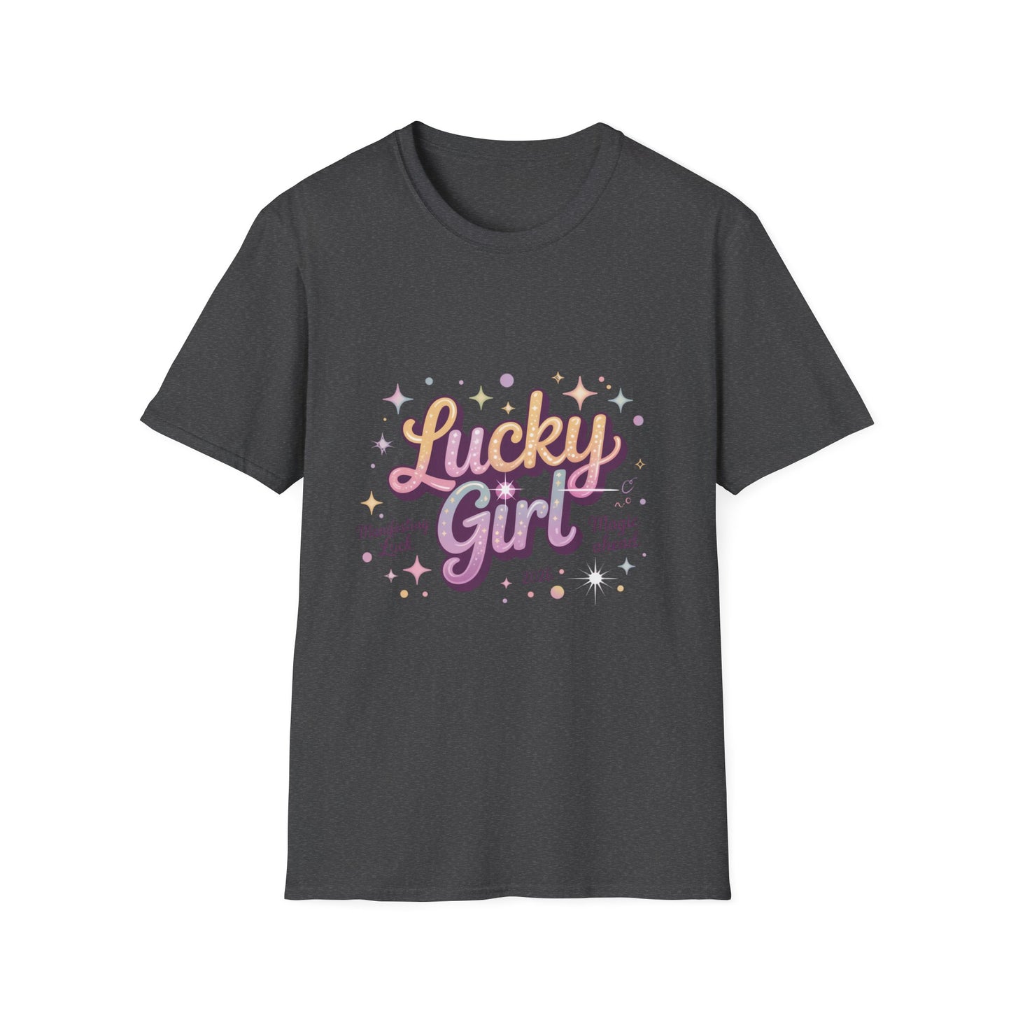 Lucky Girl T-Shirt — Retro Pastel St. Patrick’s Day Tee