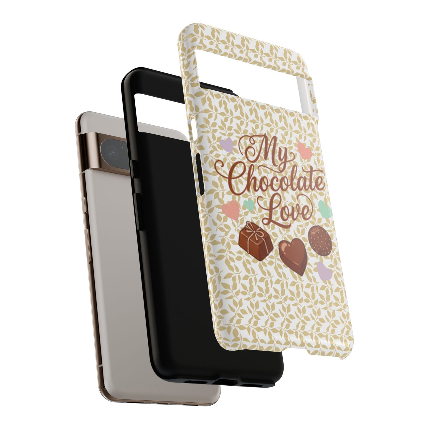 Phone Case — "My Chocolate Love" Decorative Protective Cover