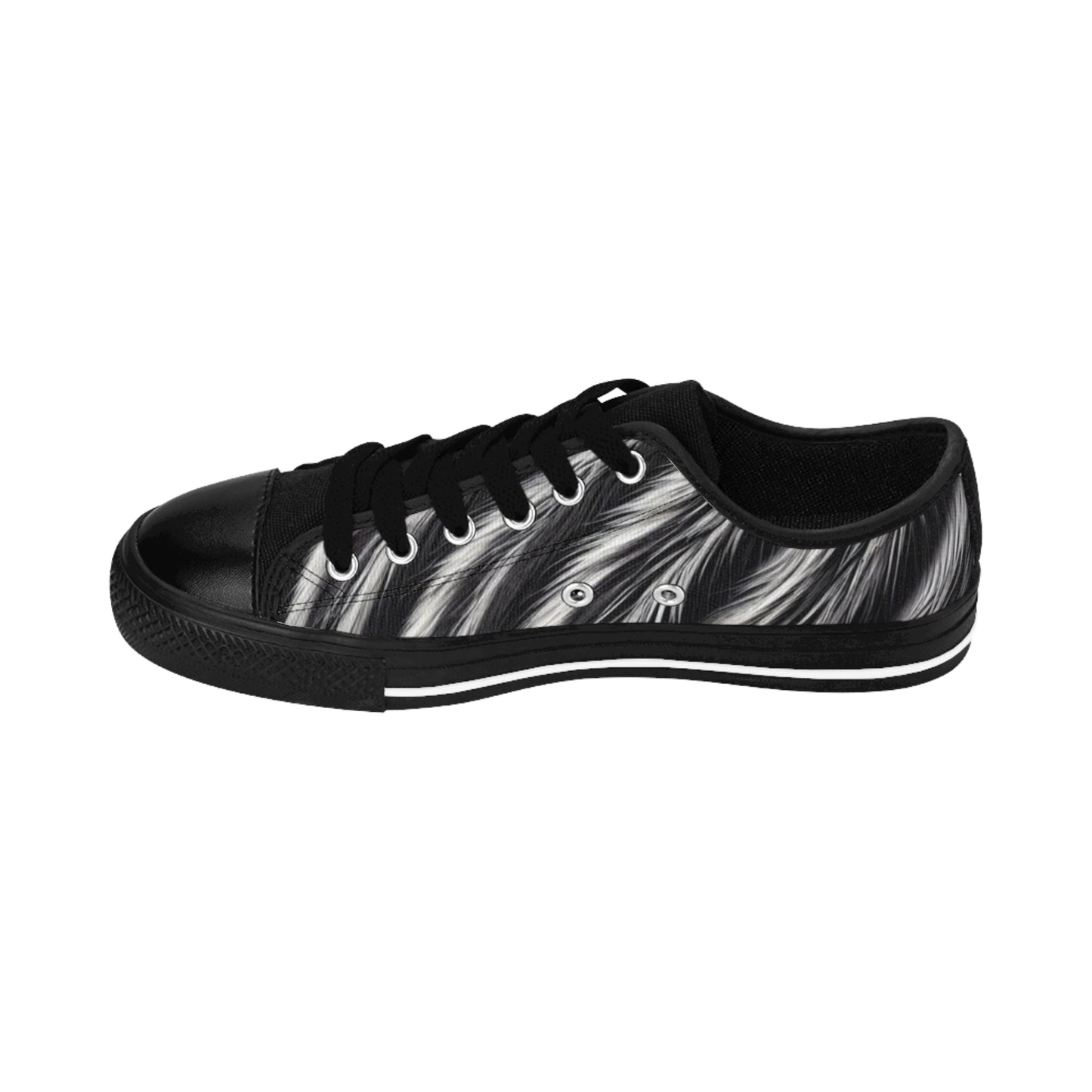 Sneakers Black & White Statement: Fashionable Zebra Print Trainers