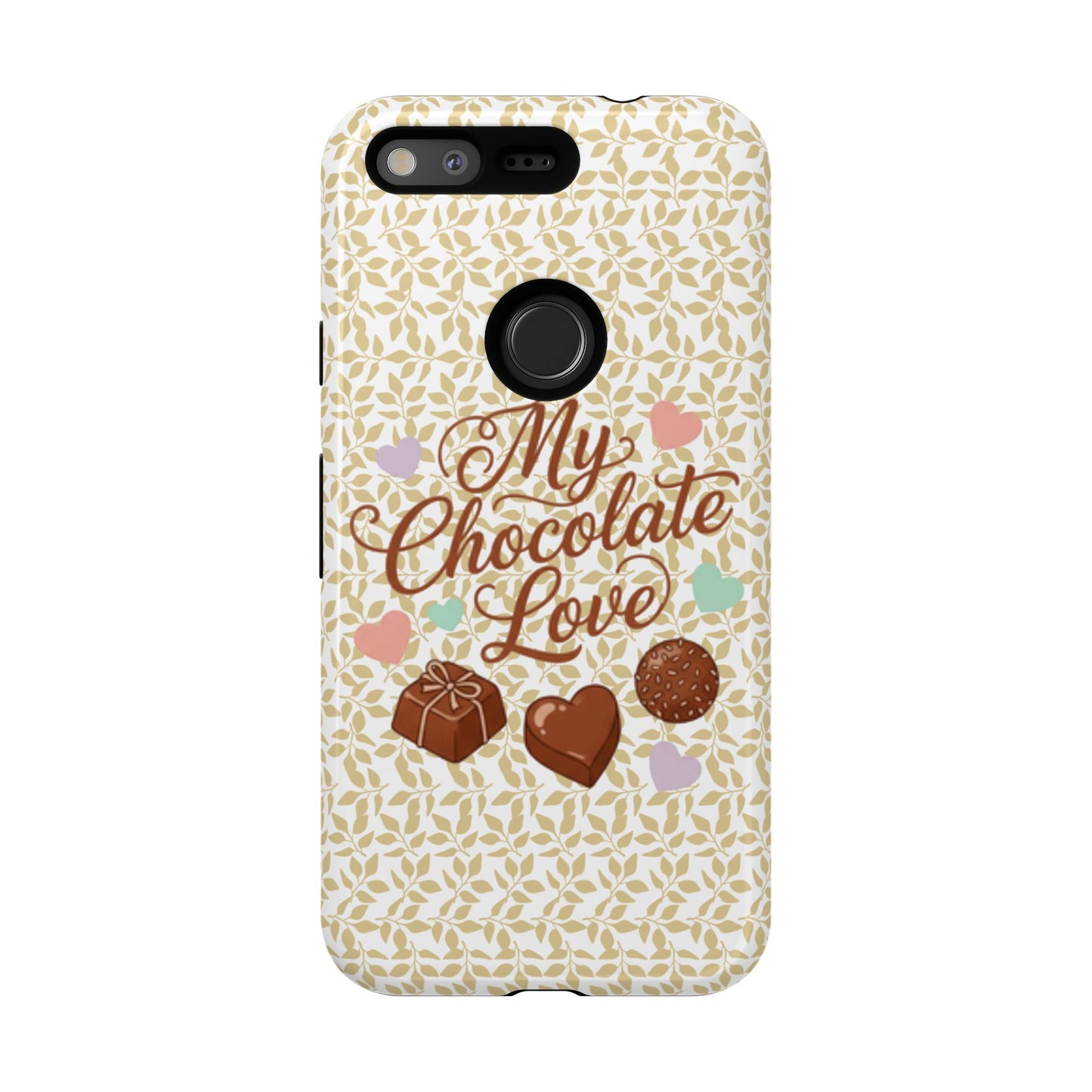 Phone Case — "My Chocolate Love" Decorative Protective Cover