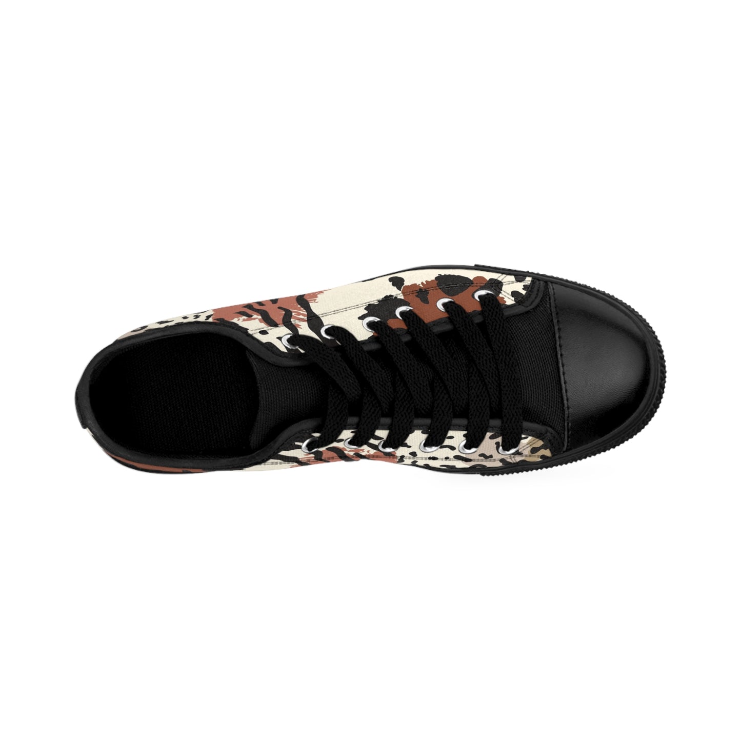 Savage Animal Men's Sneakers — Fierce Wildlife Graphic Sneakers