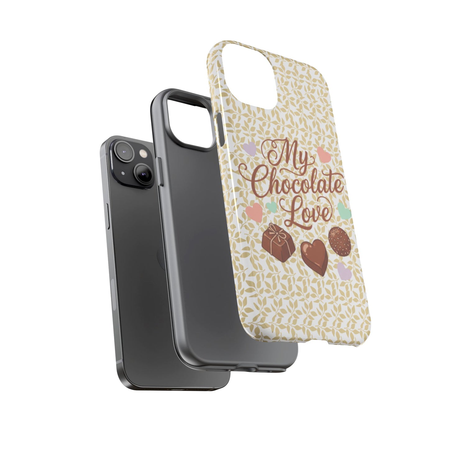 Phone Case — "My Chocolate Love" Decorative Protective Cover