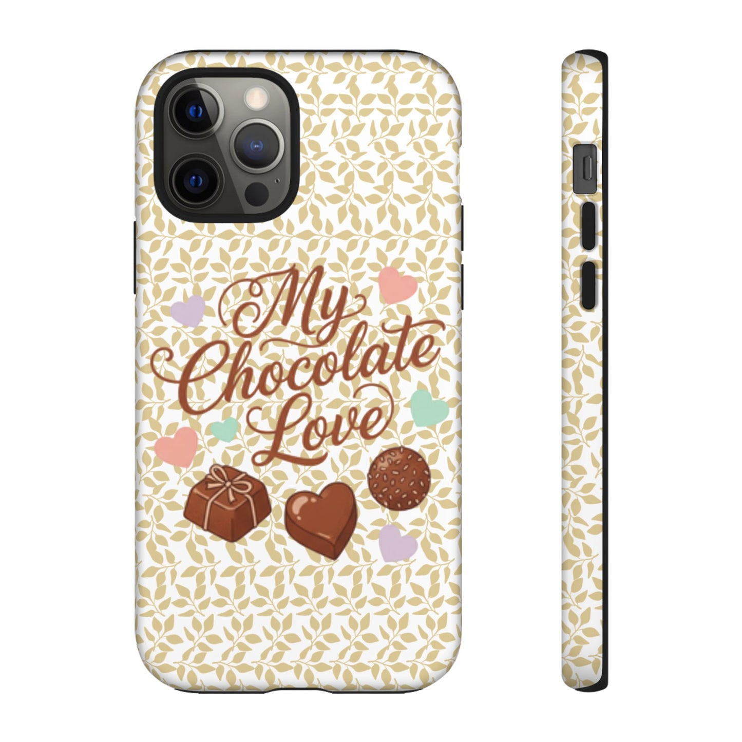 Phone Case — "My Chocolate Love" Decorative Protective Cover