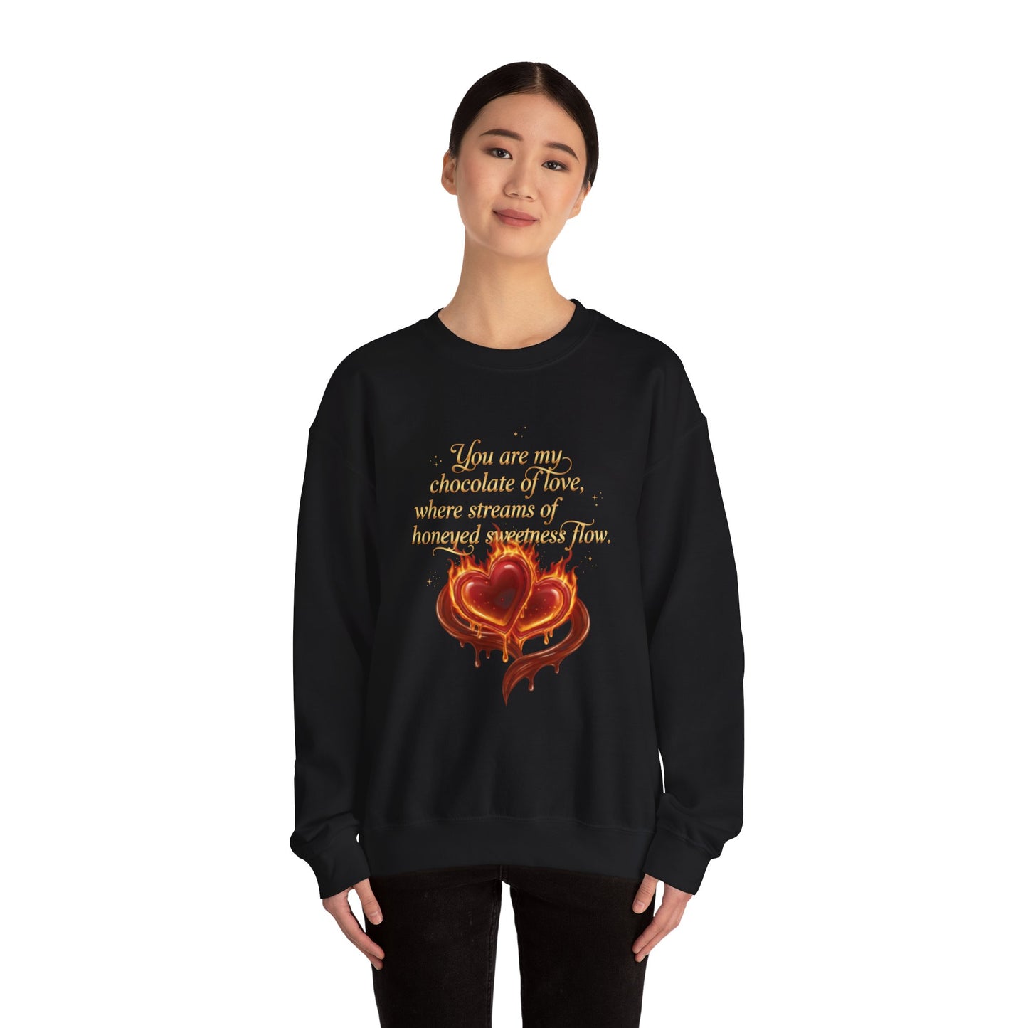 Valentine Lovers Sweatshirt — Cute Couples Valentine's Crewneck