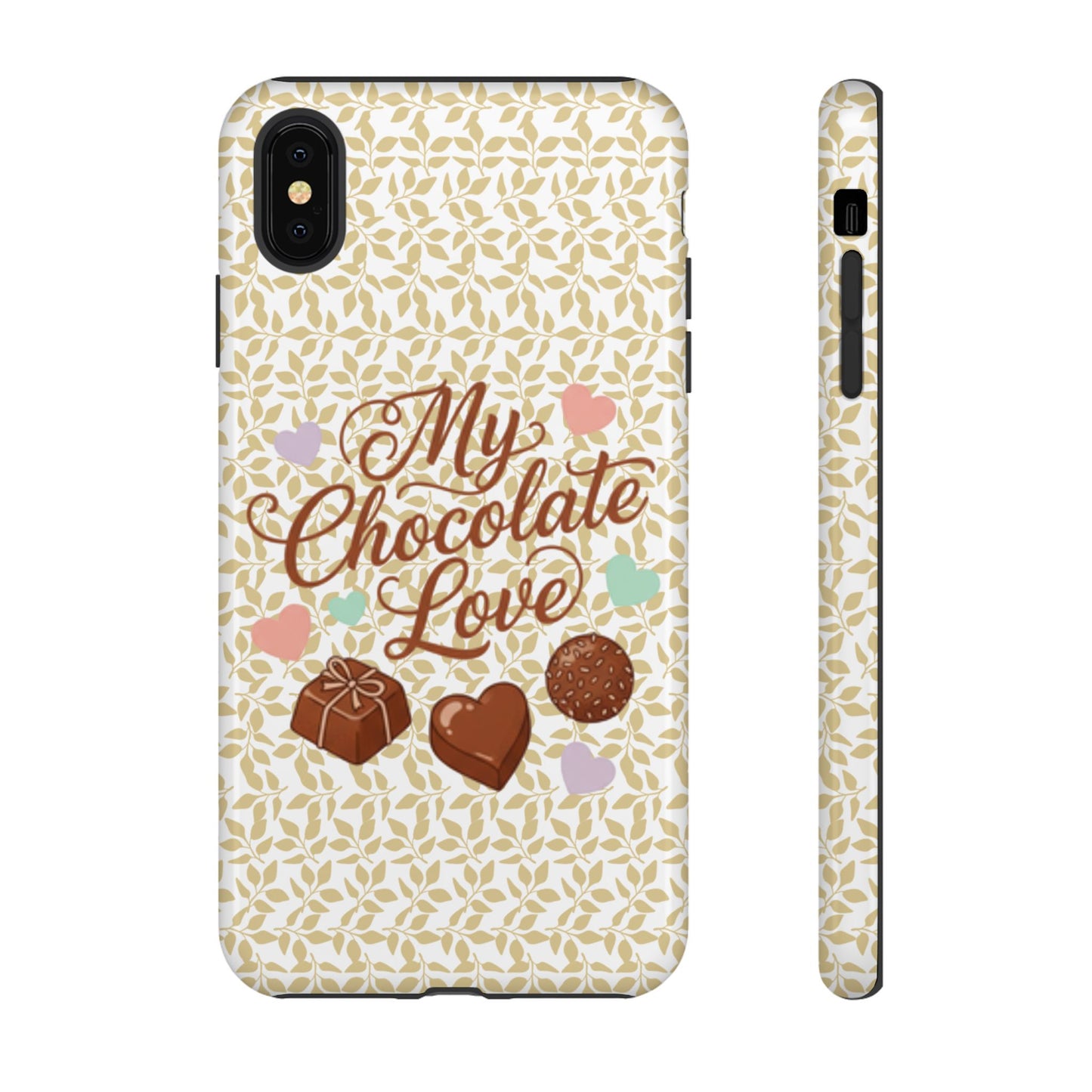 Phone Case — "My Chocolate Love" Decorative Protective Cover