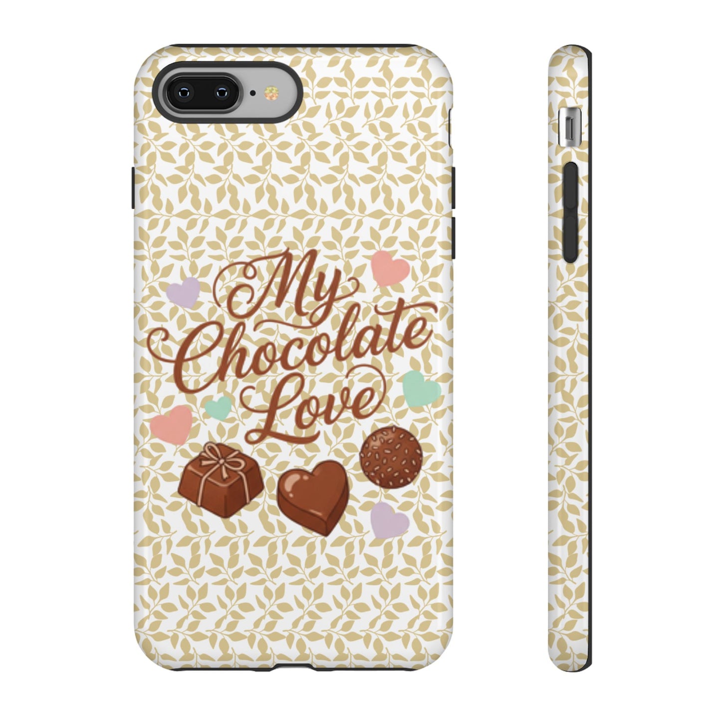 Phone Case — "My Chocolate Love" Decorative Protective Cover