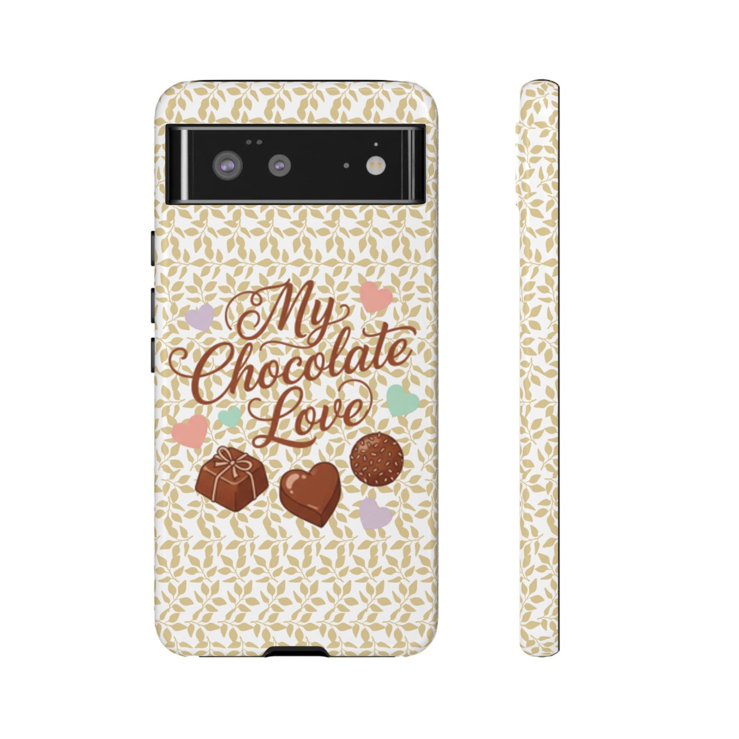 Phone Case — "My Chocolate Love" Decorative Protective Cover