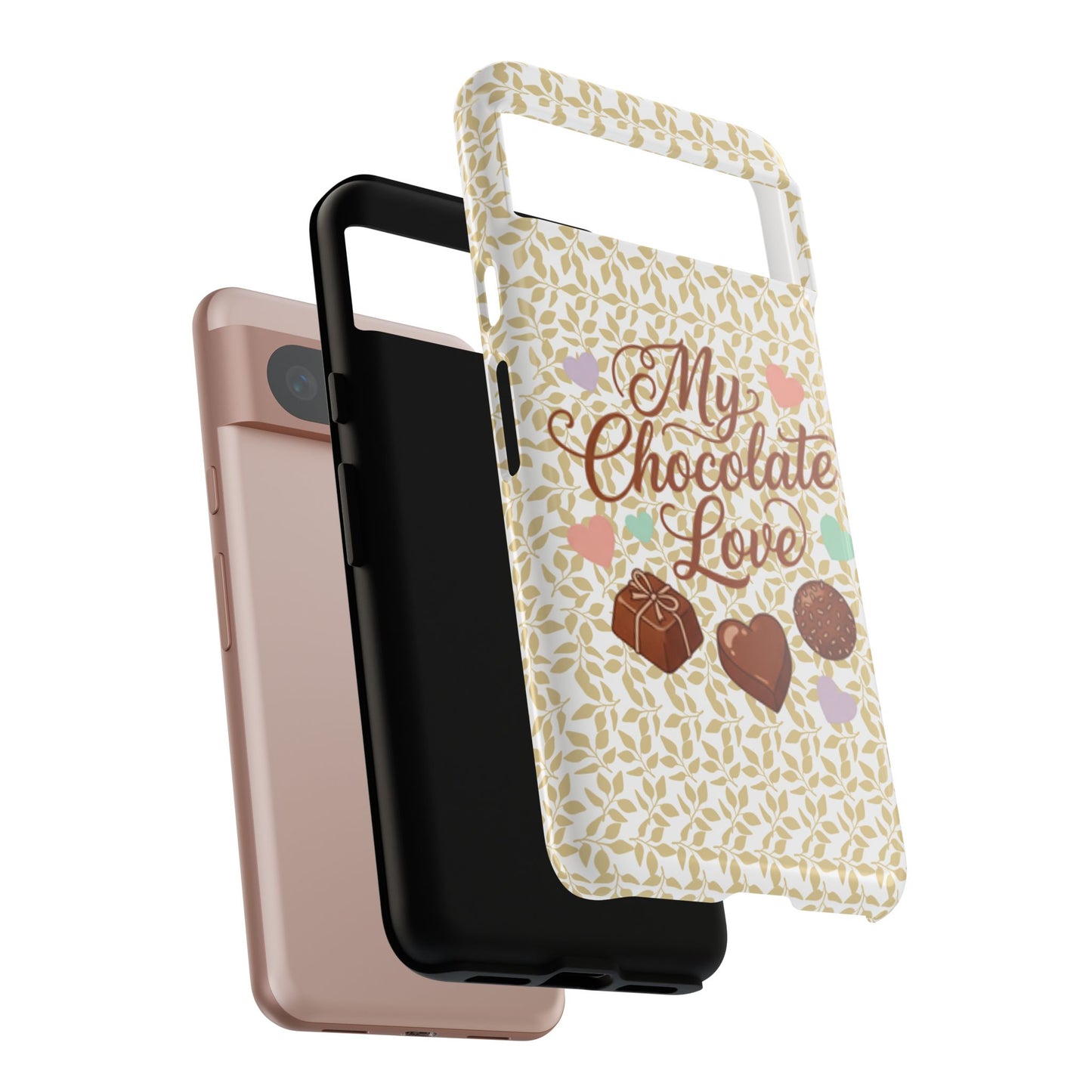 Phone Case — "My Chocolate Love" Decorative Protective Cover