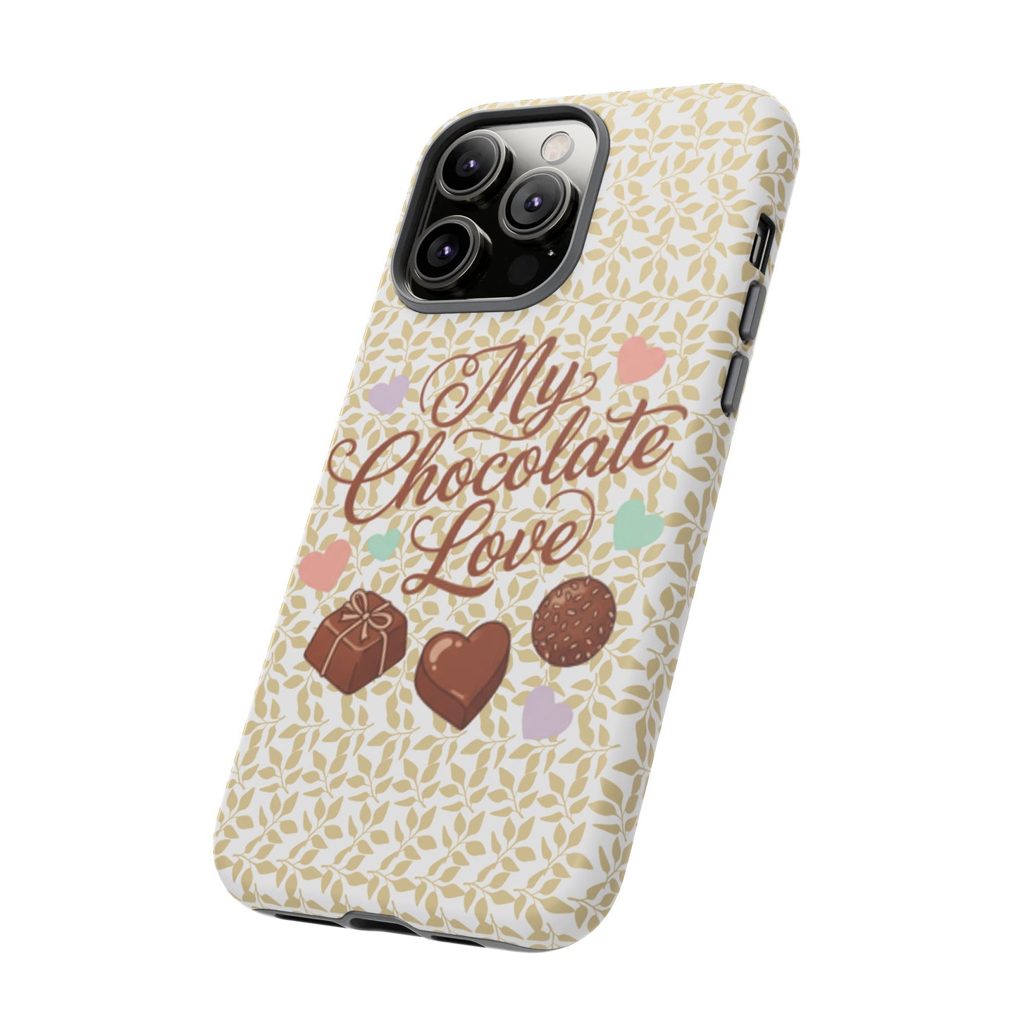 Phone Case — "My Chocolate Love" Decorative Protective Cover