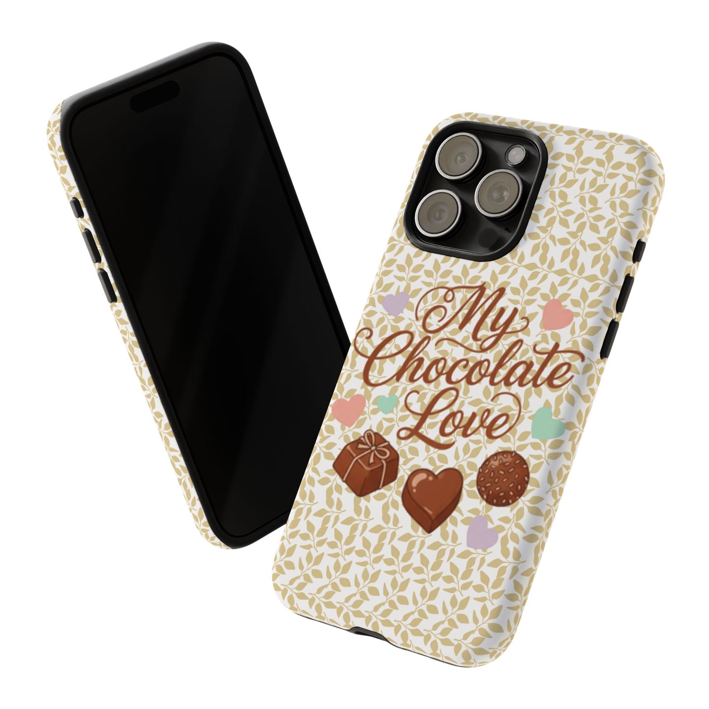 Phone Case — "My Chocolate Love" Decorative Protective Cover