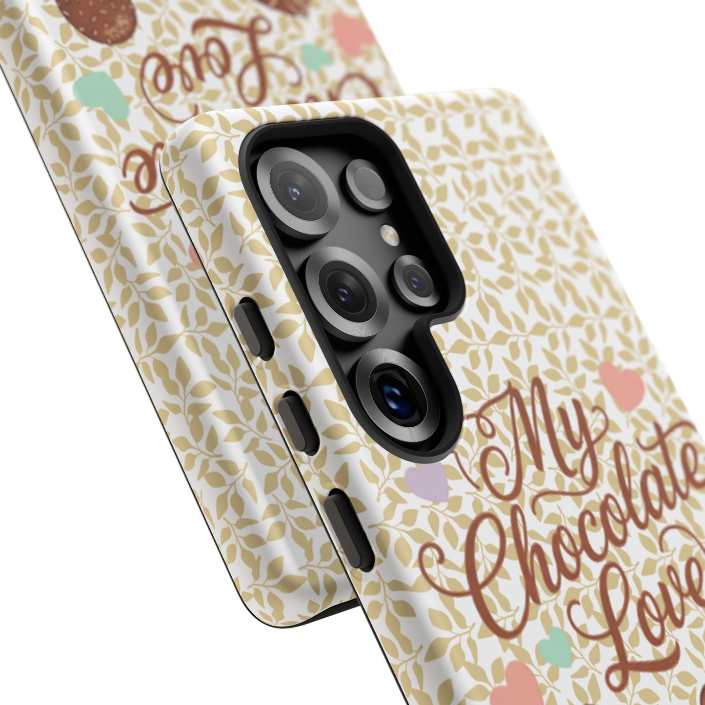 Phone Case — "My Chocolate Love" Decorative Protective Cover