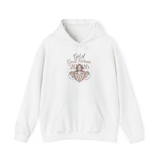 Blessed Girl Hoodie — Pastel Faith-Inspired Pullover for Women