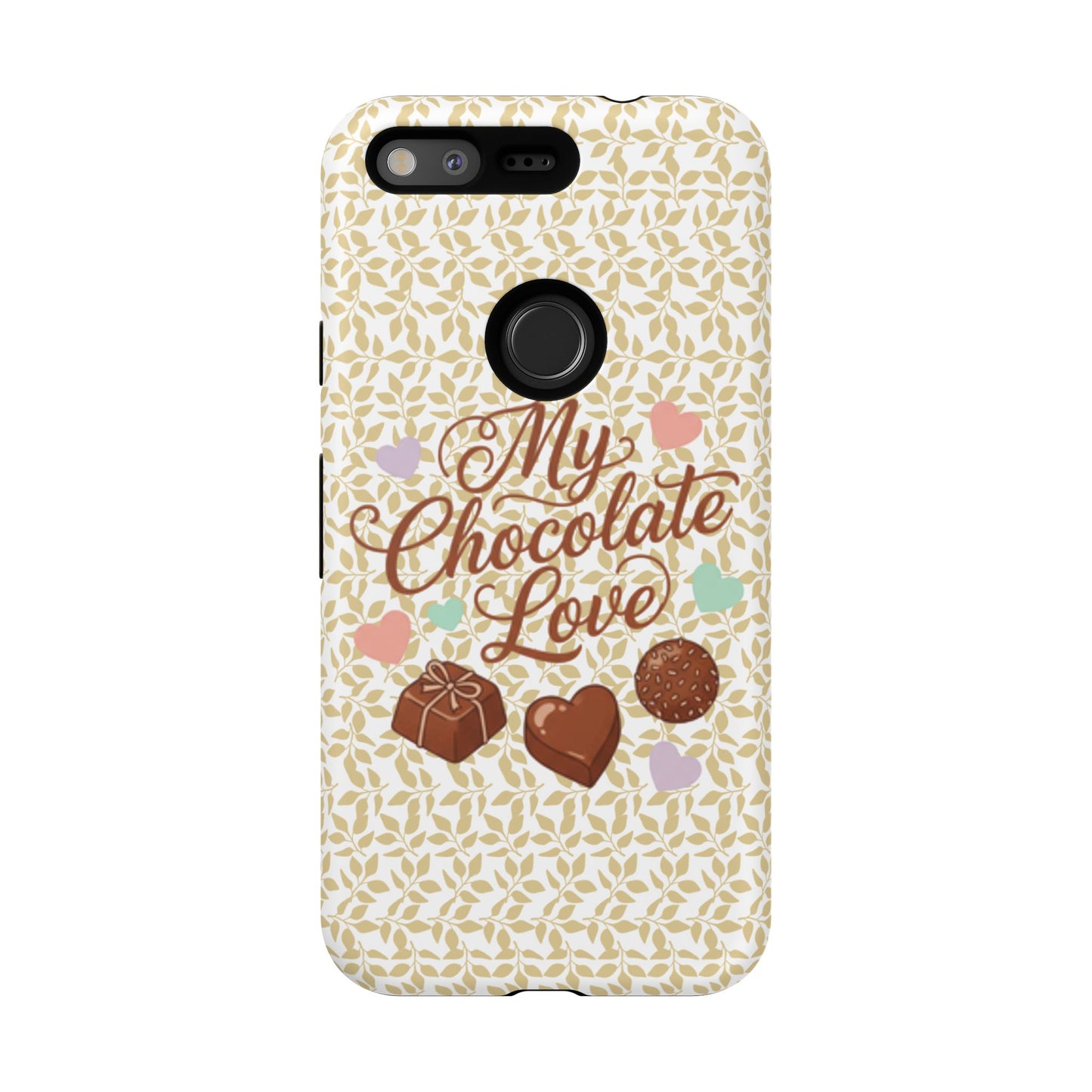 Phone Case — "My Chocolate Love" Decorative Protective Cover