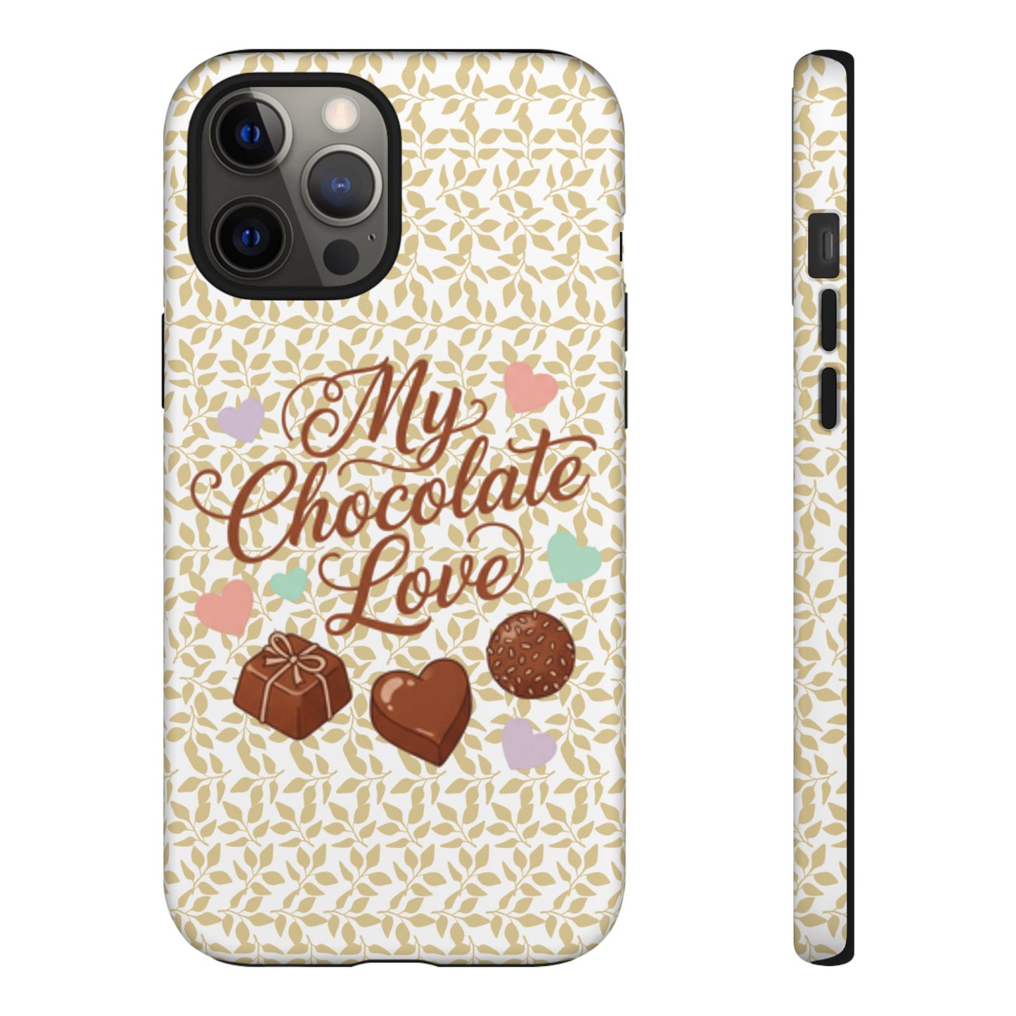 Phone Case — "My Chocolate Love" Decorative Protective Cover