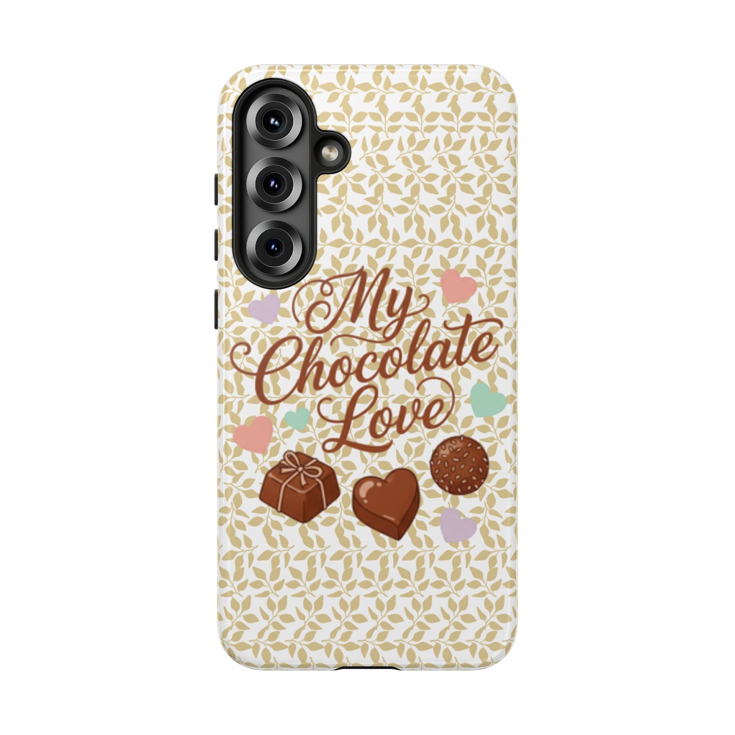 Phone Case — "My Chocolate Love" Decorative Protective Cover