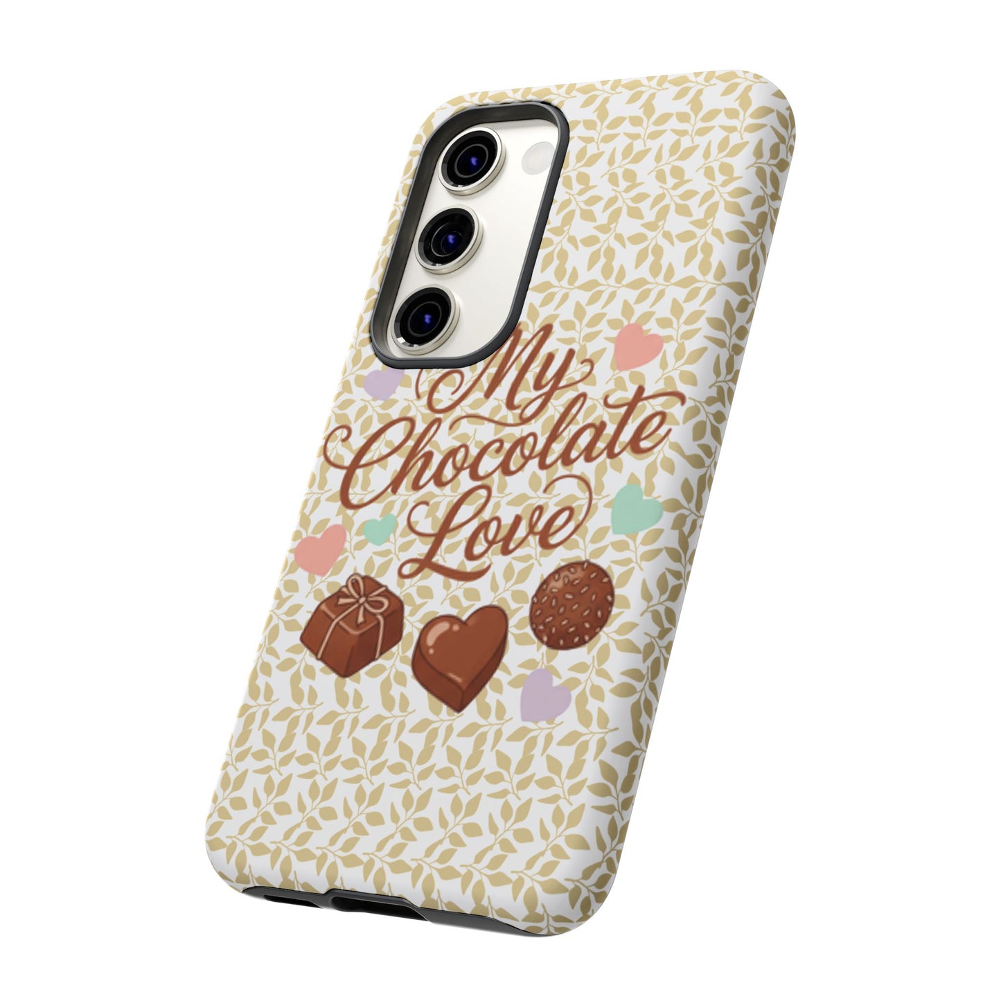 Phone Case — "My Chocolate Love" Decorative Protective Cover