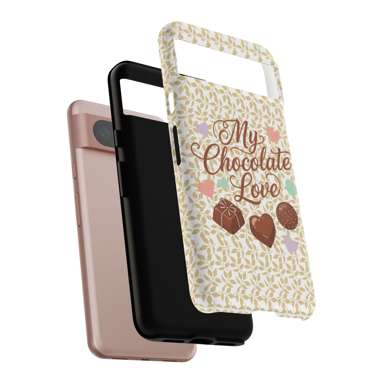 Phone Case — "My Chocolate Love" Decorative Protective Cover