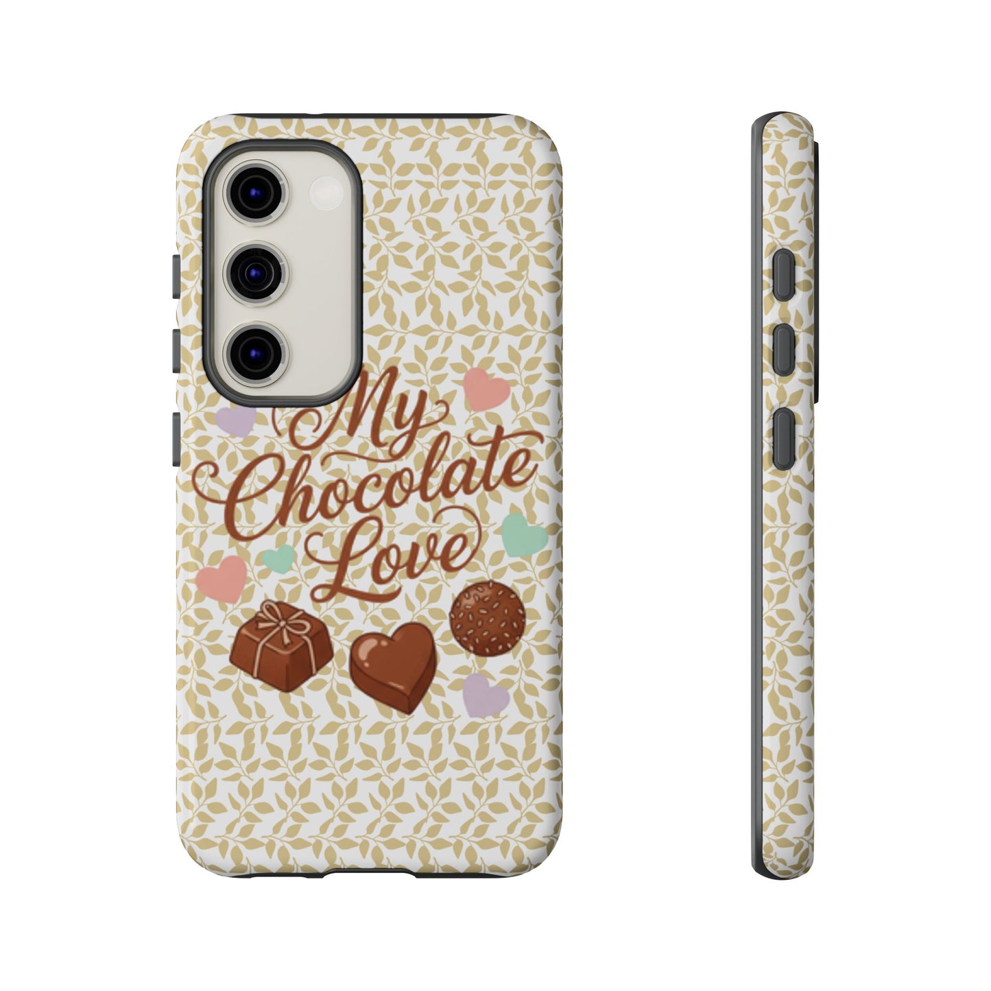 Phone Case — "My Chocolate Love" Decorative Protective Cover