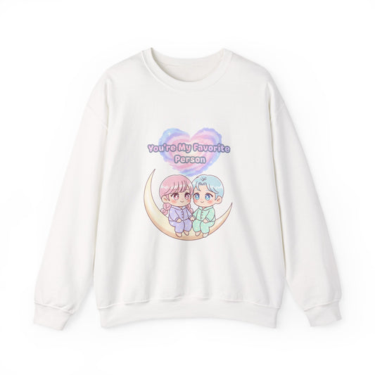 Valentine "You Are My Vavorite Person" Crewneck Sweatshirt