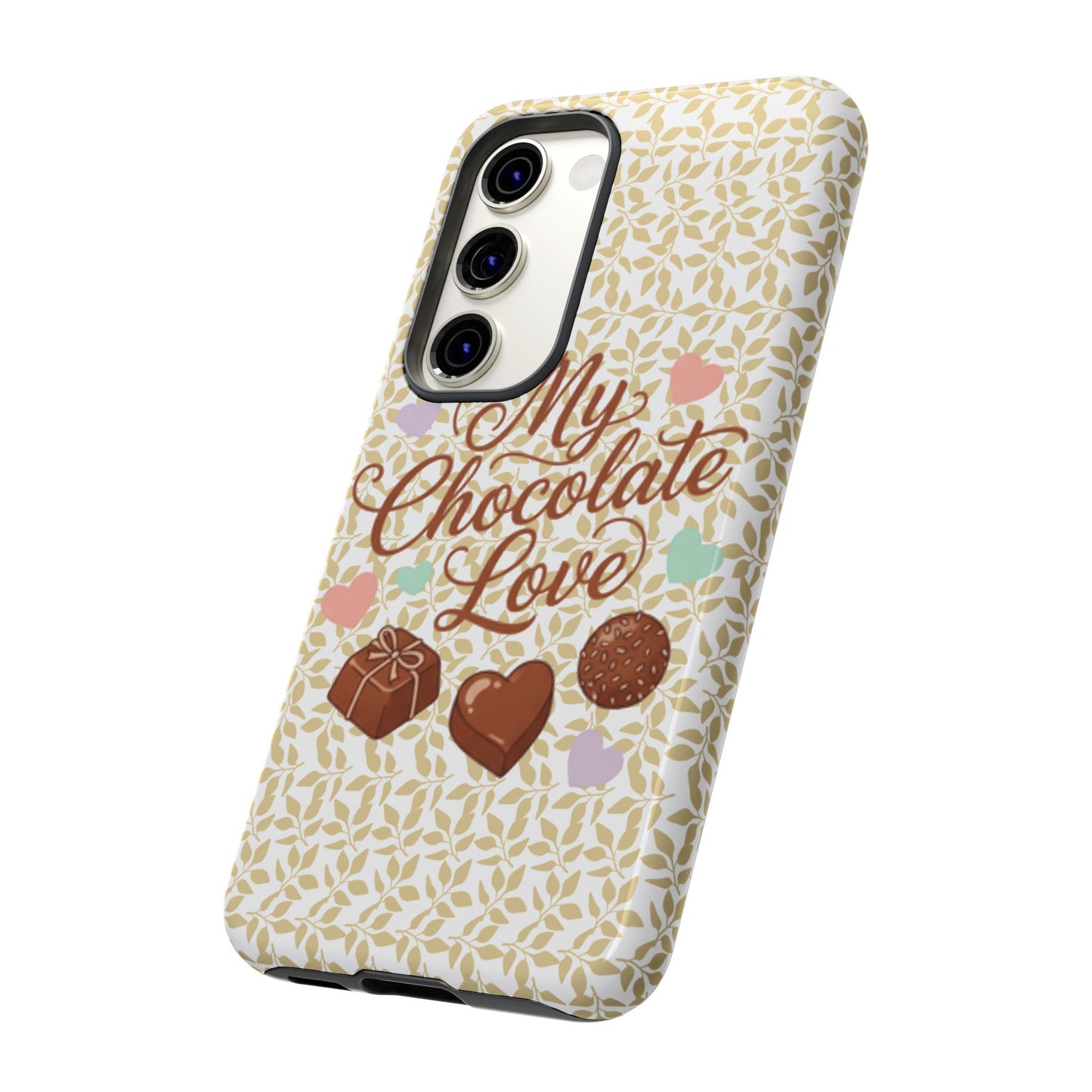 Phone Case — "My Chocolate Love" Decorative Protective Cover