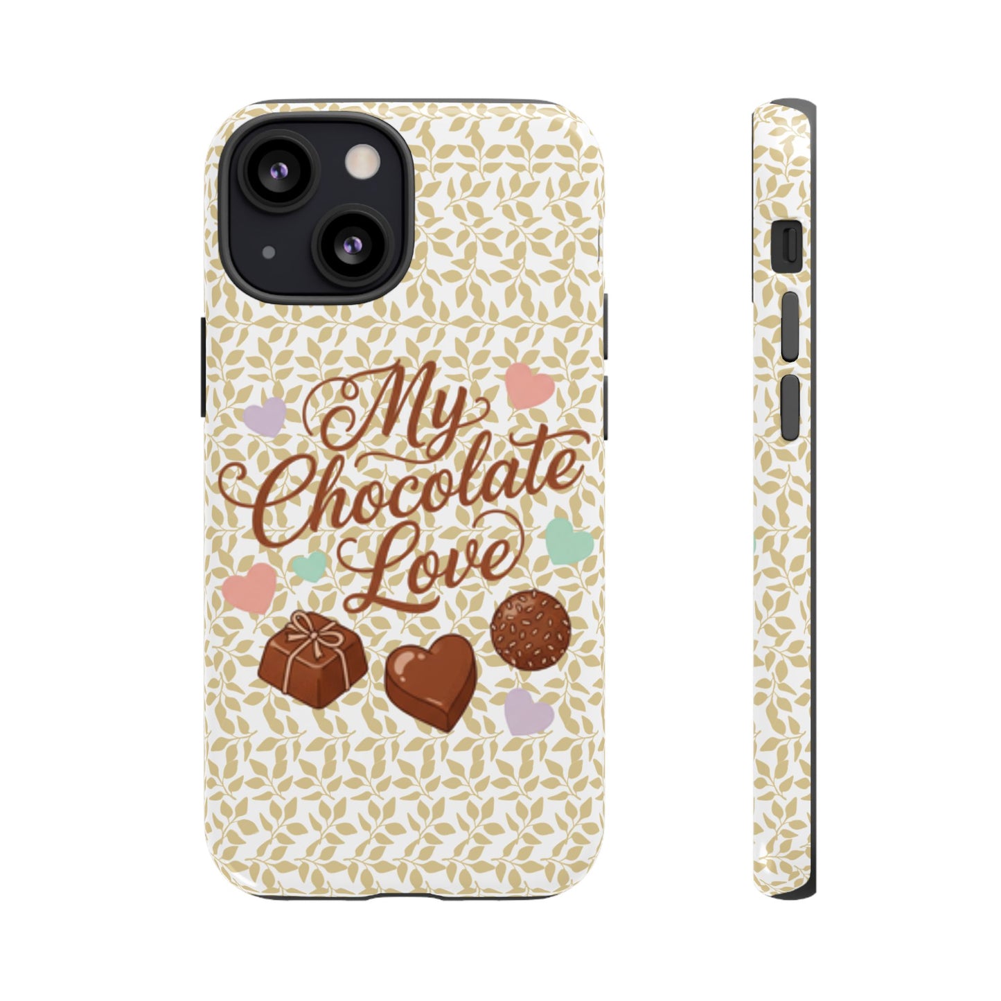Phone Case — "My Chocolate Love" Decorative Protective Cover
