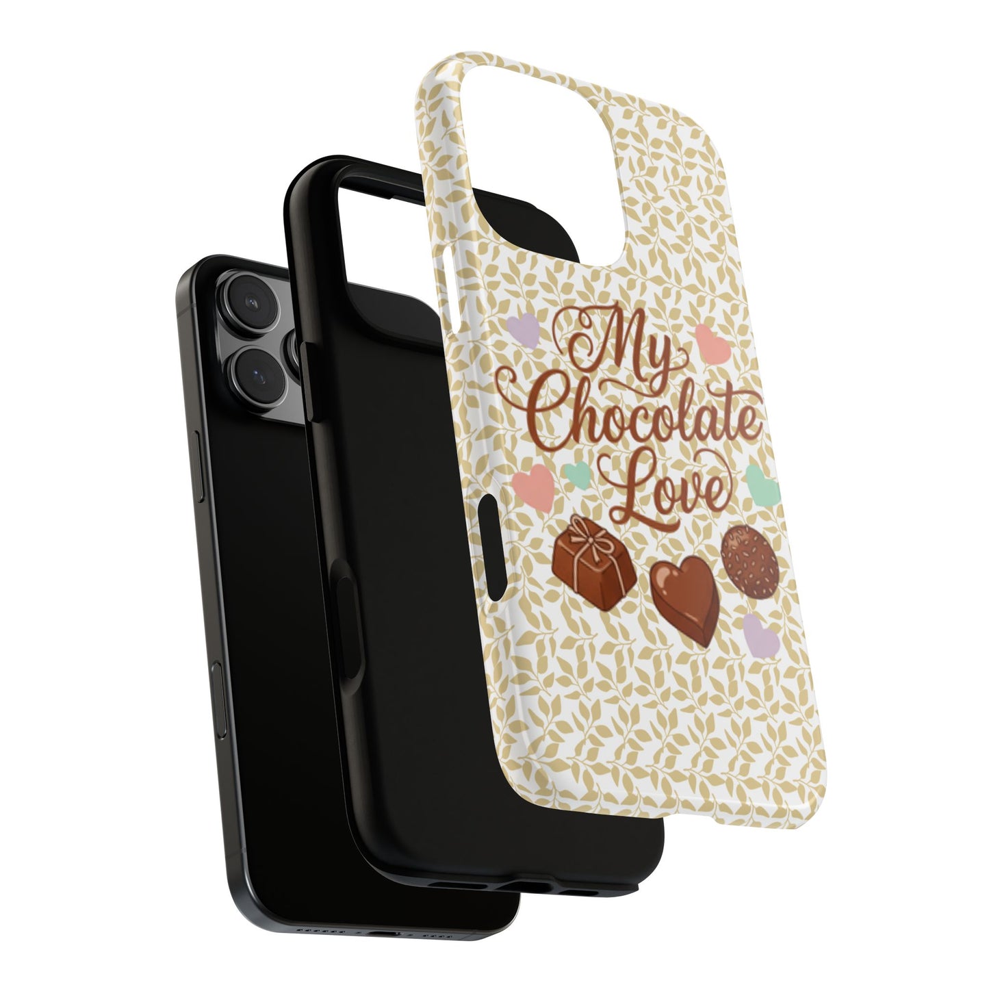 Phone Case — "My Chocolate Love" Decorative Protective Cover